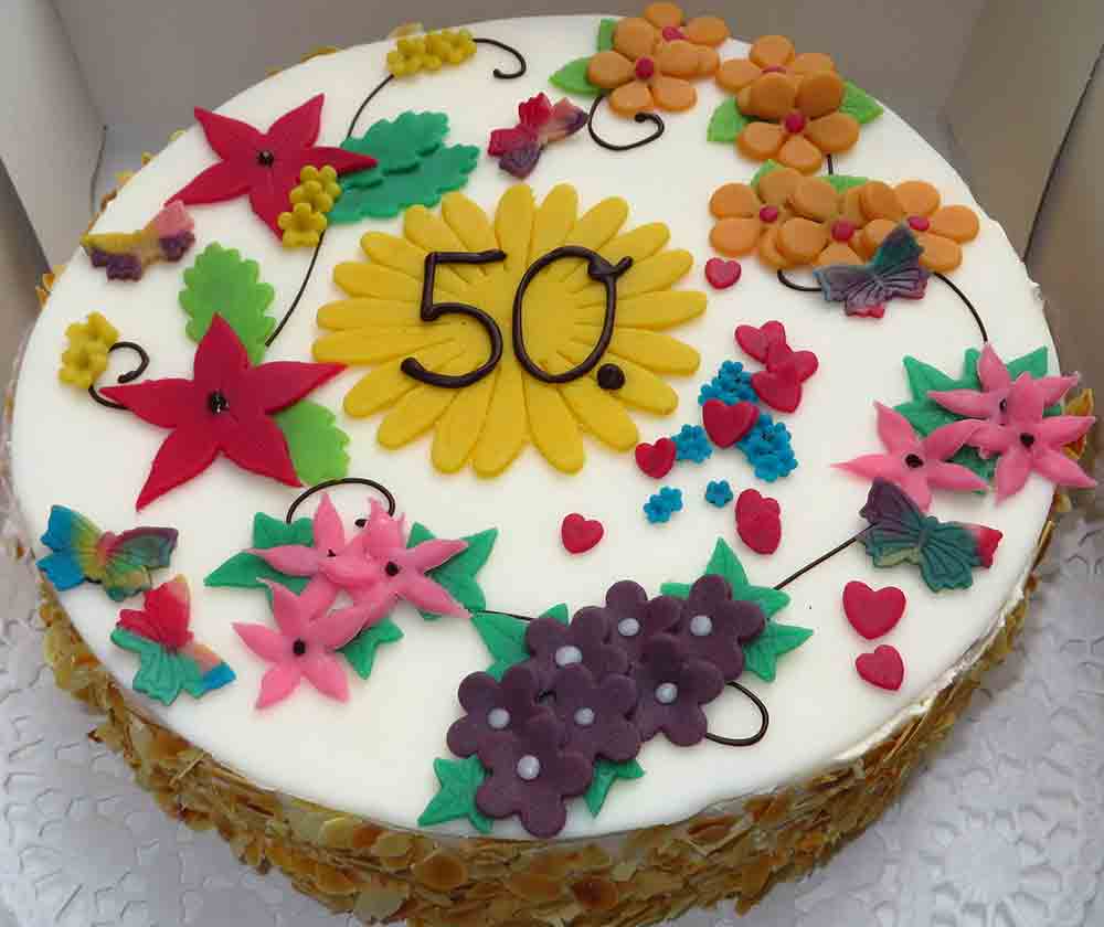 Bäckerei Fischerkeller Putzbrunn - Kuchen zum 50. Geburtstag