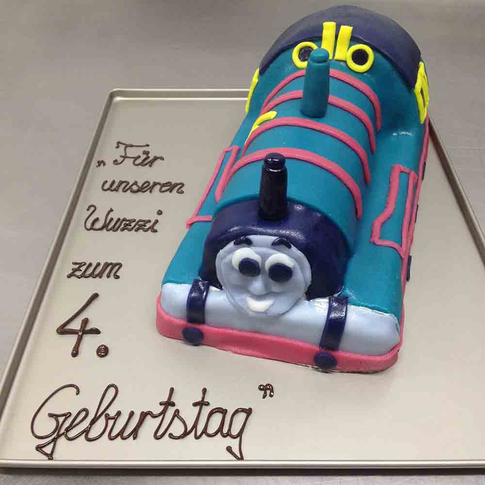 Bäckerei Fischerkeller Putzbrunn - Torte zum 4. Geburtstag