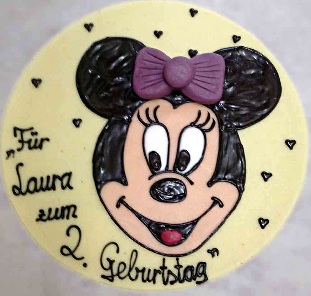 Bäckerei Fischerkeller Putzbrunn - Torte Mickey Mouse
