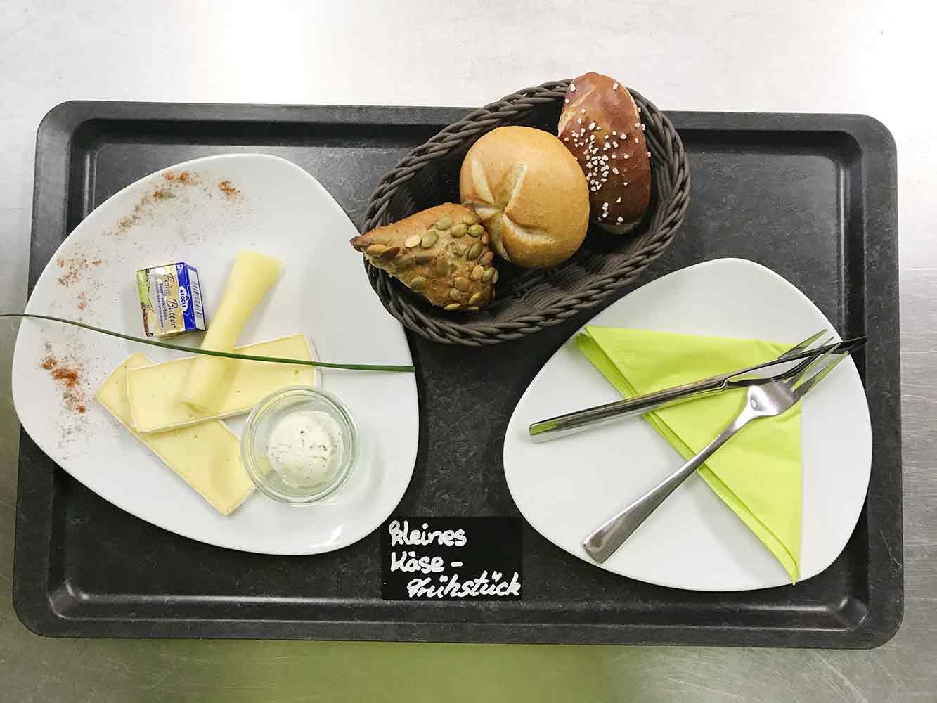 Bäckerei Fischerkeller Putzbrunn - Frühstück mit Käse