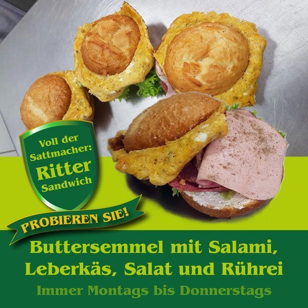 Bäckerei Fischerkeller Putzbrunn - Sandwich